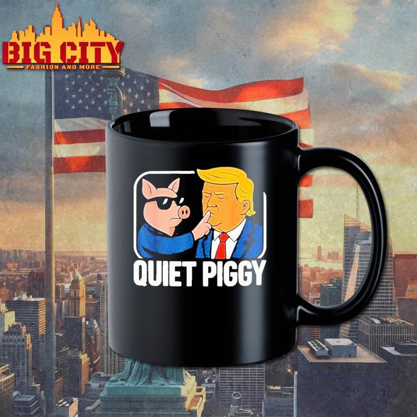 Lucas Sanders Quiet Piggy Donald Trump shirt