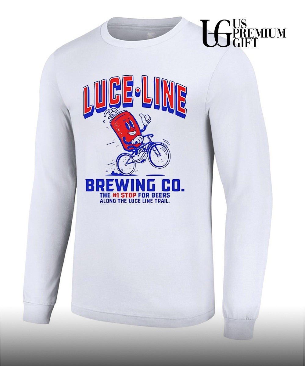 Luce line brewing co the 1 stop for beers along the luce line trail T-shirt