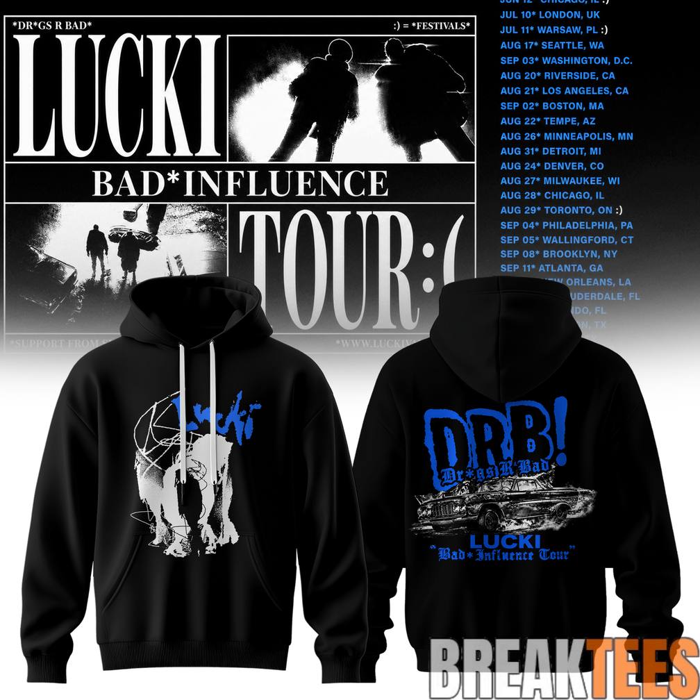 Lucki Bad Influence Tour 2026 Bad Influence Hoodie