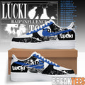Lucki Bad Influence Tour 2026 Deep Blue Barbed Air Force 1 Shoes