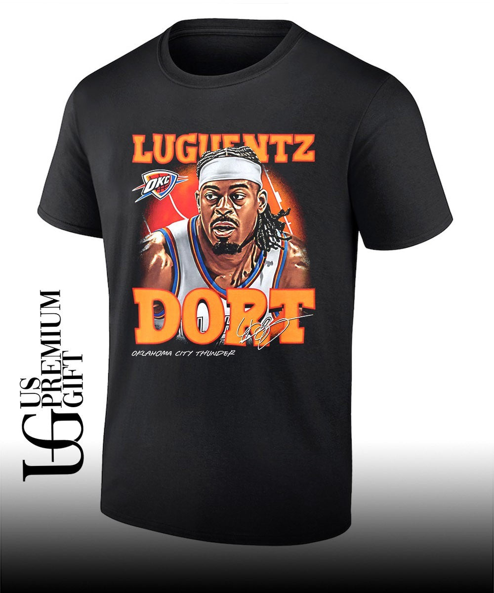 Luguentz Dort Oklahoma City Thunder NBA 2026 signature shirt
