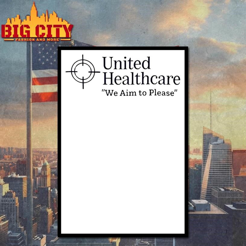 Luigi Mangione United Healthcare We Aim To Place shirt