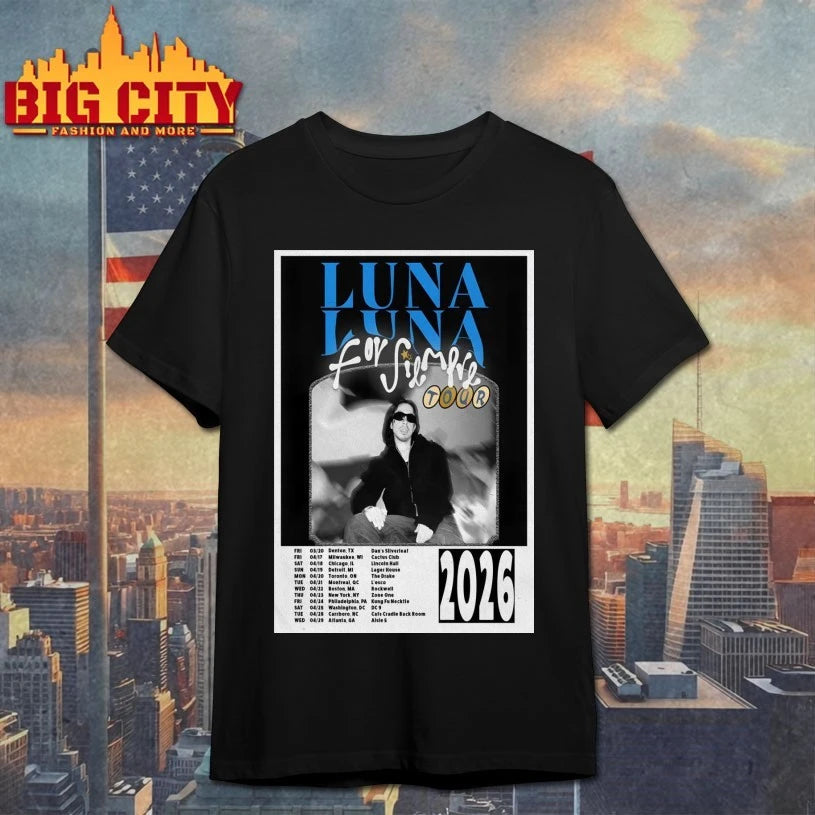Luna Luna East Coast 2026 Shows Poster shirt