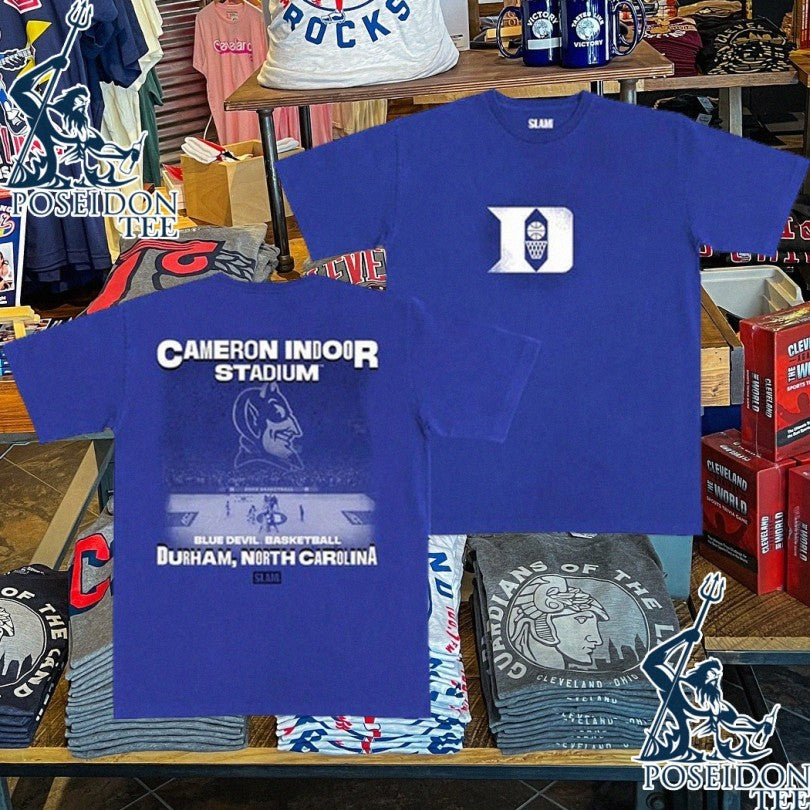 Cameron Indoor Stadium Blue Devil Basketball Durham North Carolina T-shirt