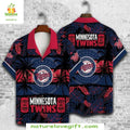 Minnesota Twins Hawaiian Shirt Stylish Baseball Tiki Tropical Apparel