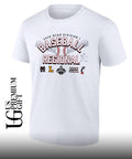 MSU and Lipscomb Bisons and Louisiana Ragin’ Cajuns and Cincinnati Bearcats Baseball Regional Division I NCAA 2026 logo shirt