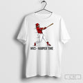 Mv3 Harper Time Baseball Fan Bryce Harper Action Posters White Shirt