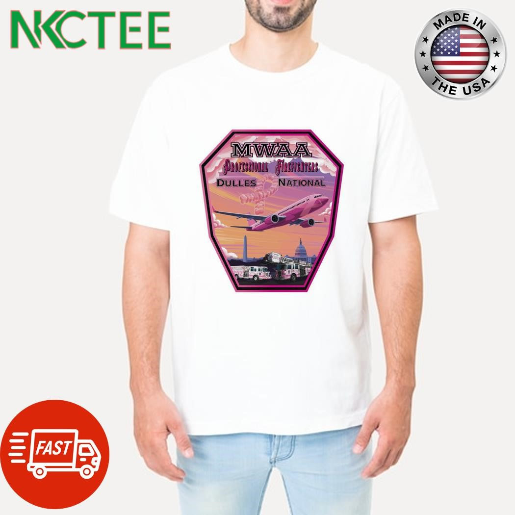 MWAA Professional Firefighters Dulles National shirt