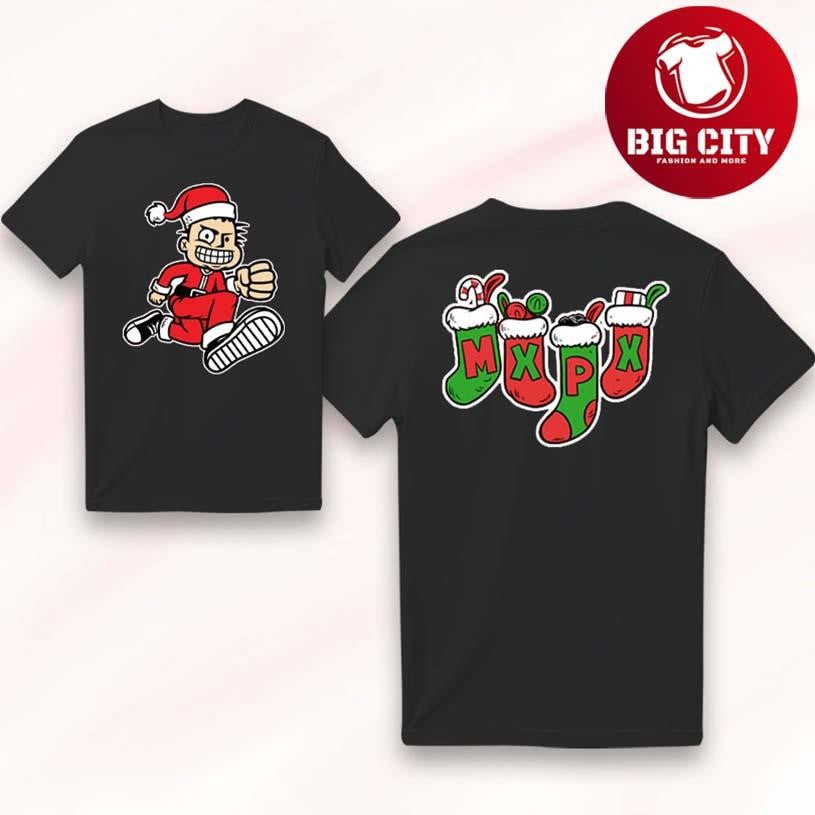 MXPX Santa Px 2025 Two Sided Shirt