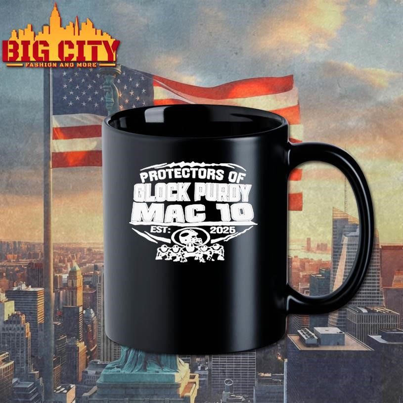 Mac Jones Protectors Of Glock Purdy Mac 10 Est 2025 Shirt