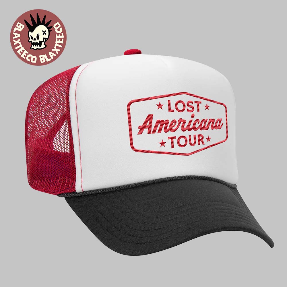 Machine Gun Kelly MGK Lost Americana World Tour 2026 Merch Trucker Hat