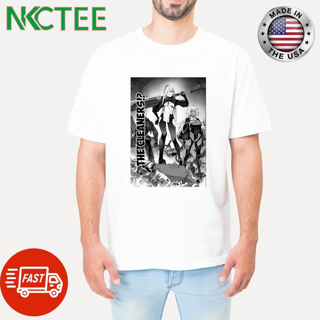 Magical Girl Lyrical Nanoha The Cleaners comic shirt