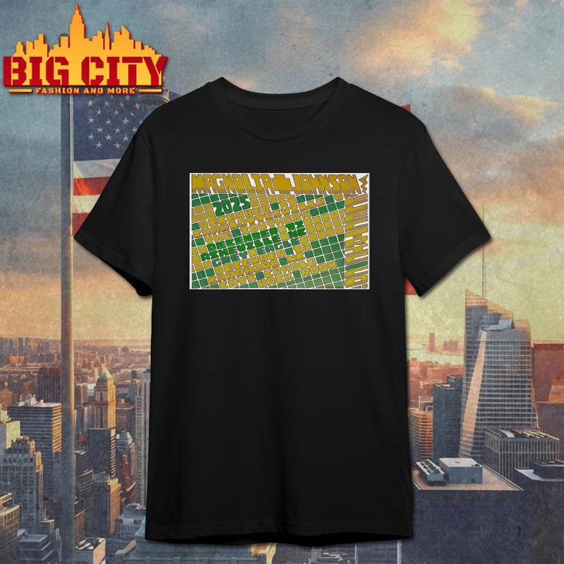 Magnolia &amp; Johnson Tour 2025 Poster Shirt