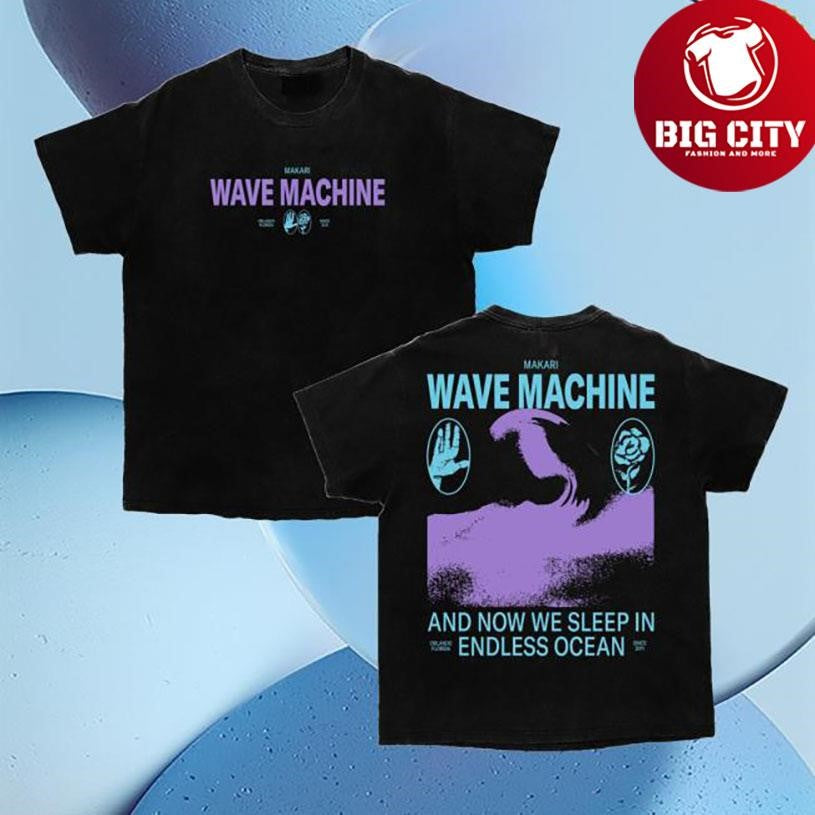Makari Makari Wave Machine Two Sided Shirt