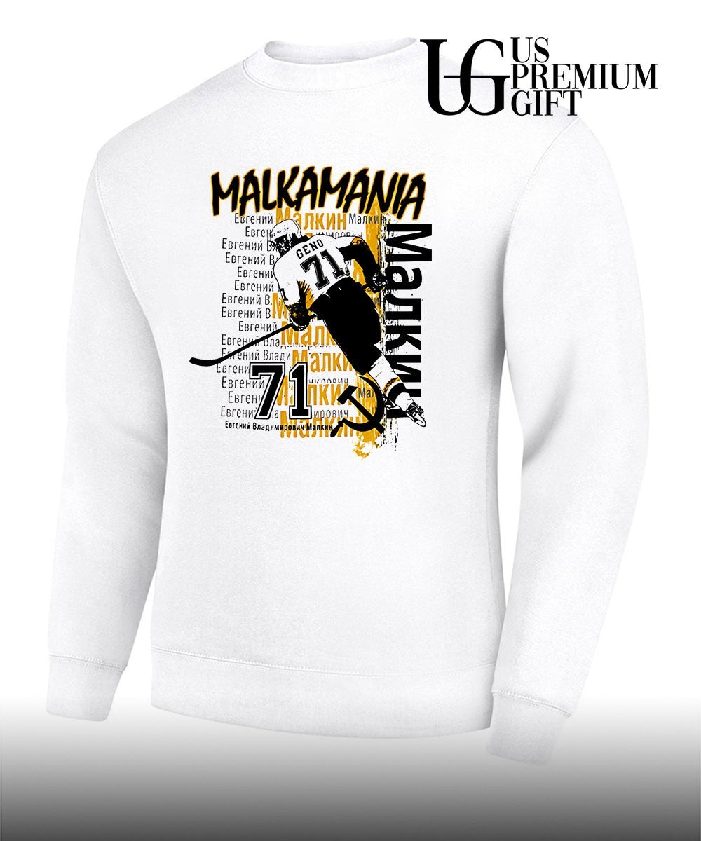 Malkamania Evgeni Malkin Pittsburgh Penguins hockey shirt