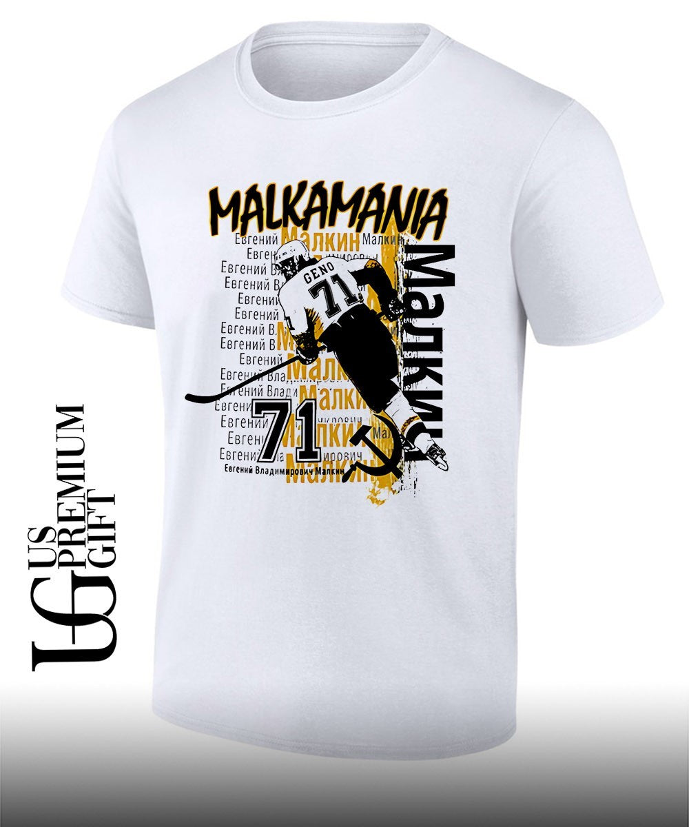 Malkamania Evgeni Malkin Pittsburgh Penguins hockey shirt