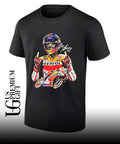 Marc Marquez racing middle finger signature shirt