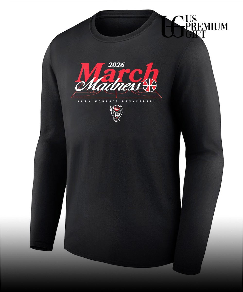 March Madness 2026 NC State Wolfpack NCAA Women’s basketball shirt