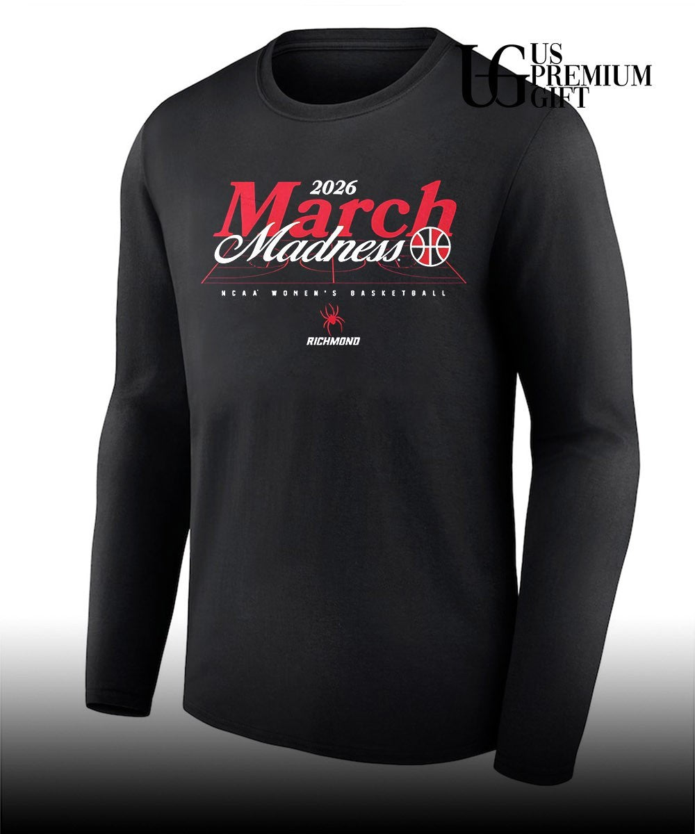 March Madness 2026 Richmond Spiders NCAA Women’s basketball shirt