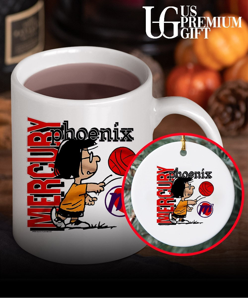 Marcie Peanuts Phoenix Mercury WNBA cartoon shirt