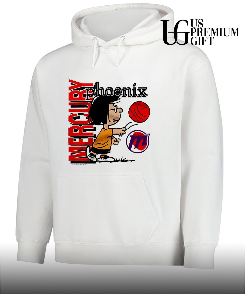 Marcie Peanuts Phoenix Mercury WNBA cartoon shirt