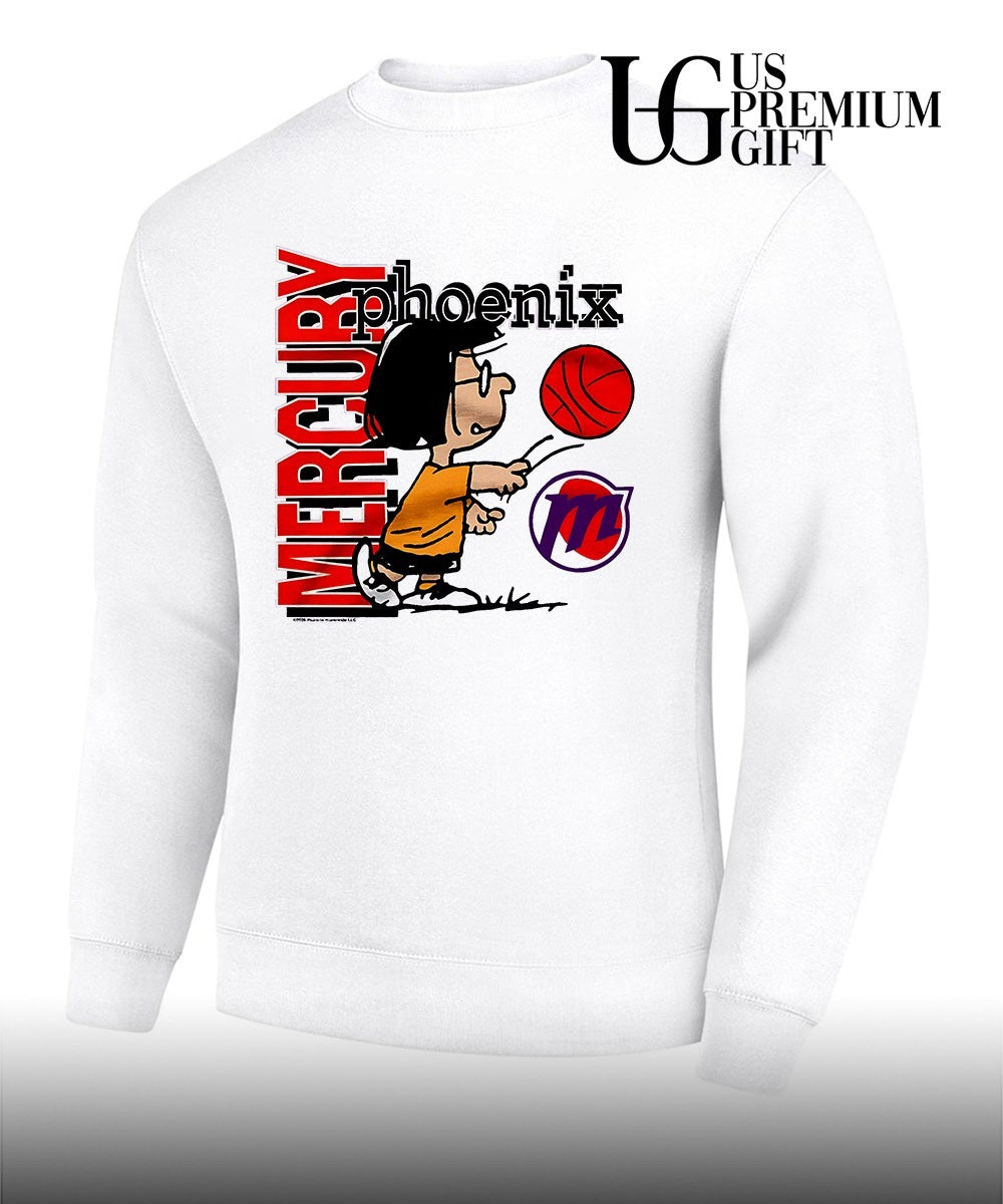 Marcie Peanuts Phoenix Mercury WNBA cartoon shirt