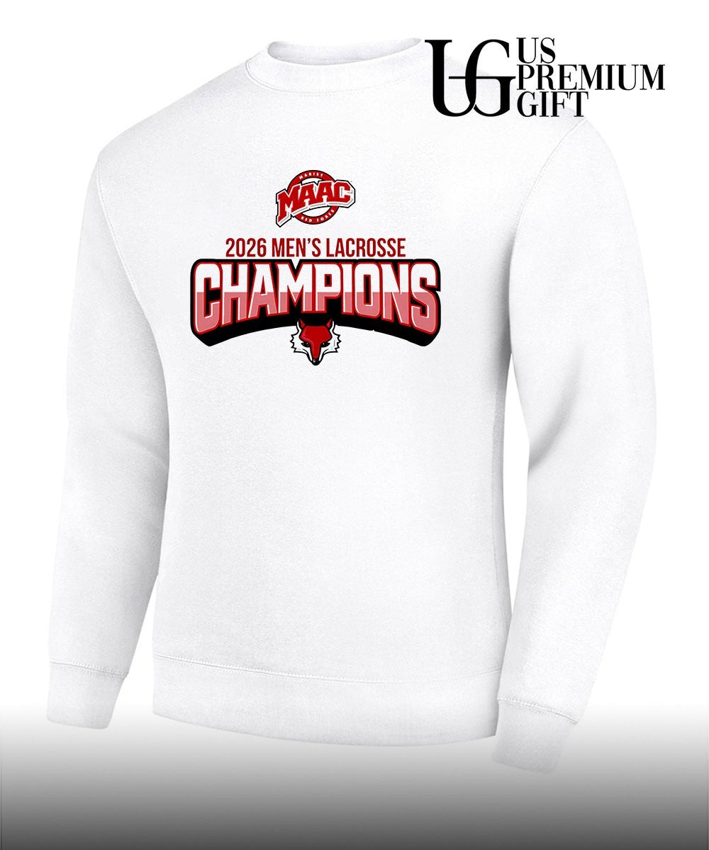 Marist University 2026 Men’s Lacrosse Champions logo shirt