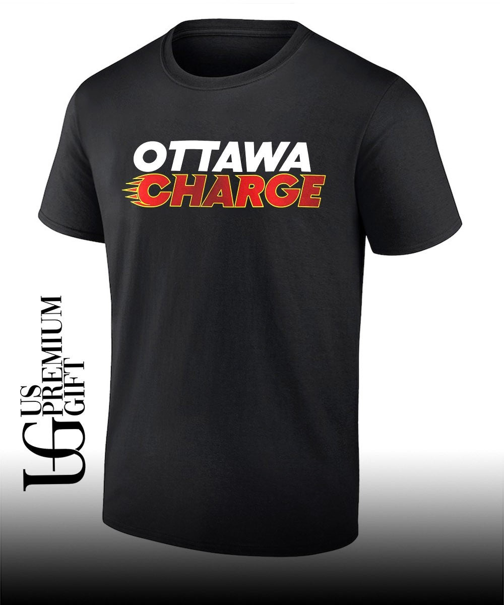 Mark Carney And Alexander Stubb wearings Ottawa Charge shirt