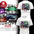 Maroon 5 Europe Tour 2026 Two Sided Shirt