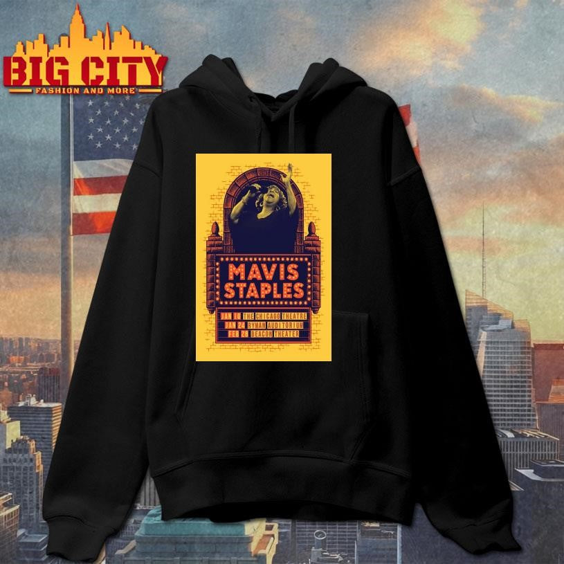 Mavis Staples Live Tour 2026 Chicago Nashville NYC Poster Shirt