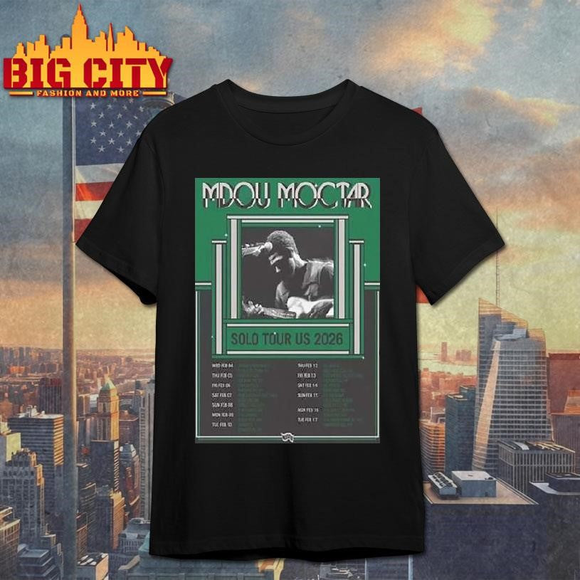 Mdou Moctar Solo Tour Us 2026 Shirt