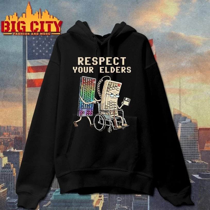 Mechanical Keyboard Respect Your Elders shirt