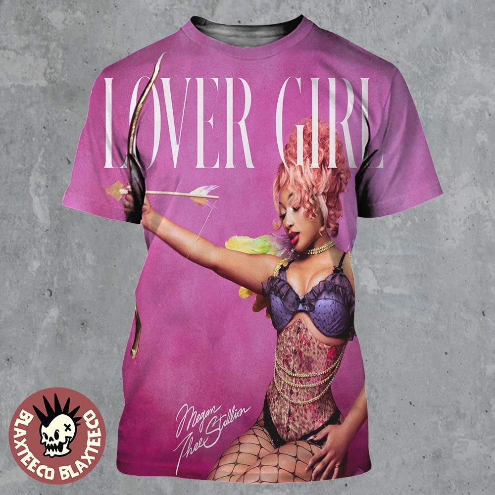Megan Thee Stallion Lover Girl New Single Cover Art All Over Print Shirt