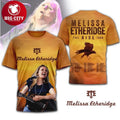 Melissa Etheridge The Rise Tour 2026 Two Sided Shirt