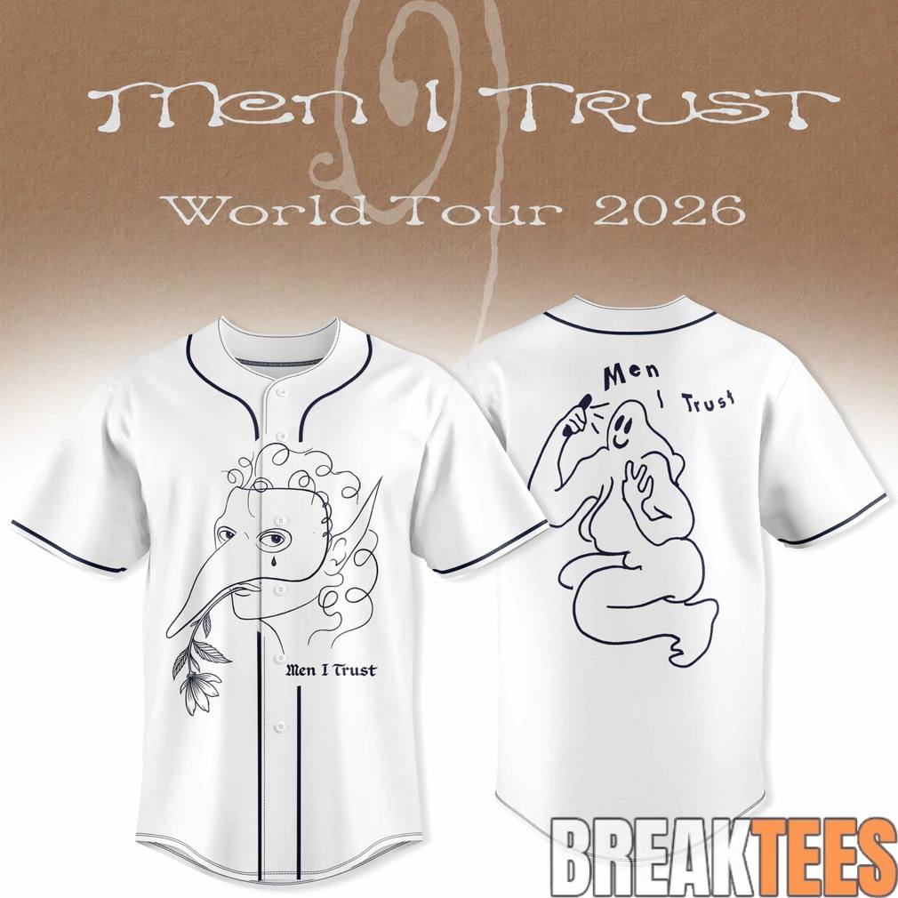 Men I Trust 2026 World Tour Baseball Jersey