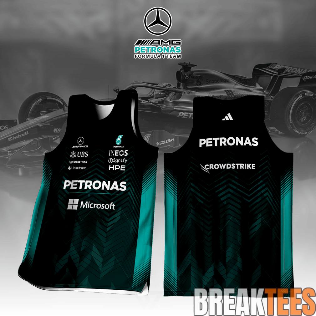 Mercedes AMG PETRONAS Inspired Jersey Shirt
