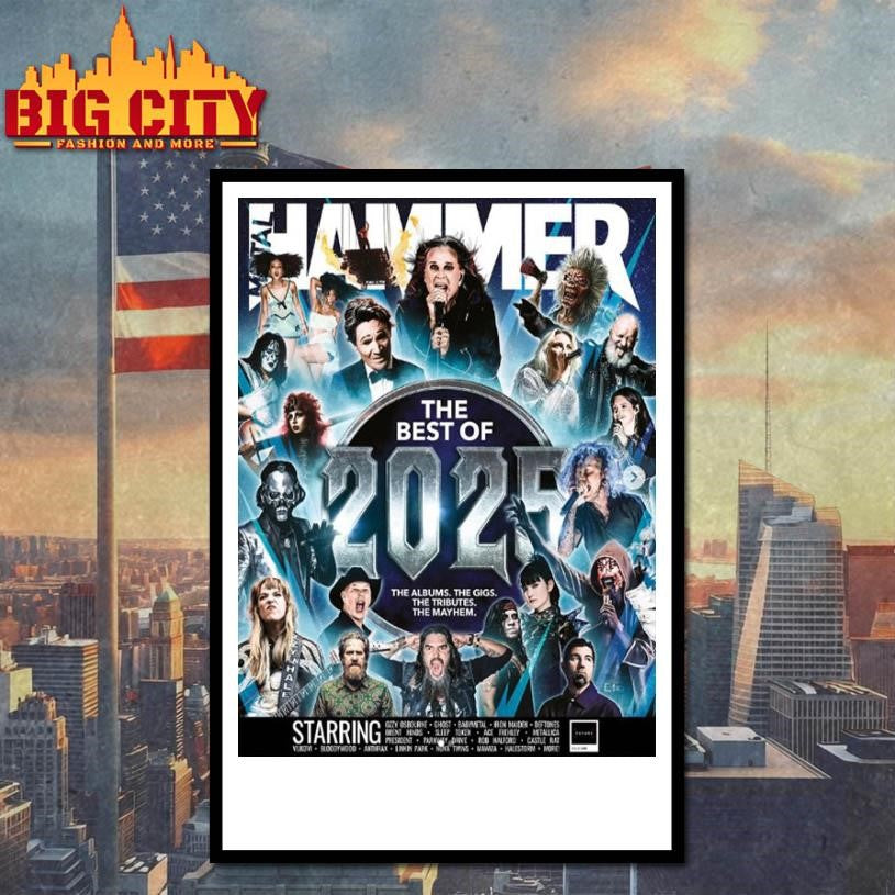 Metal Hammer The Best Of 2025 End Of Year Issue Poster Shirt