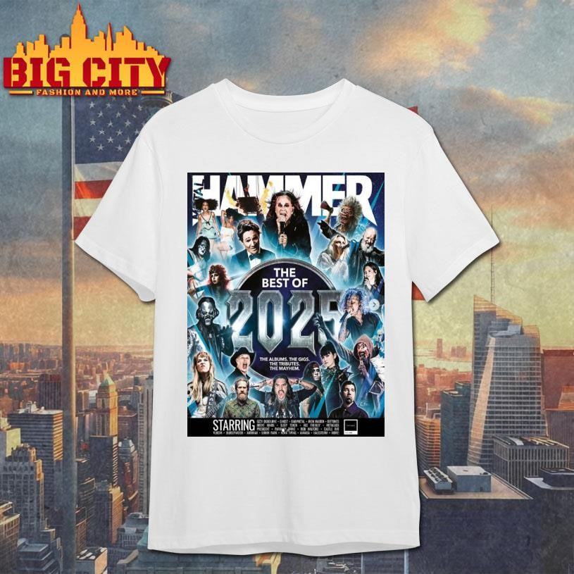 Metal Hammer The Best Of 2025 End Of Year Issue Poster Shirt