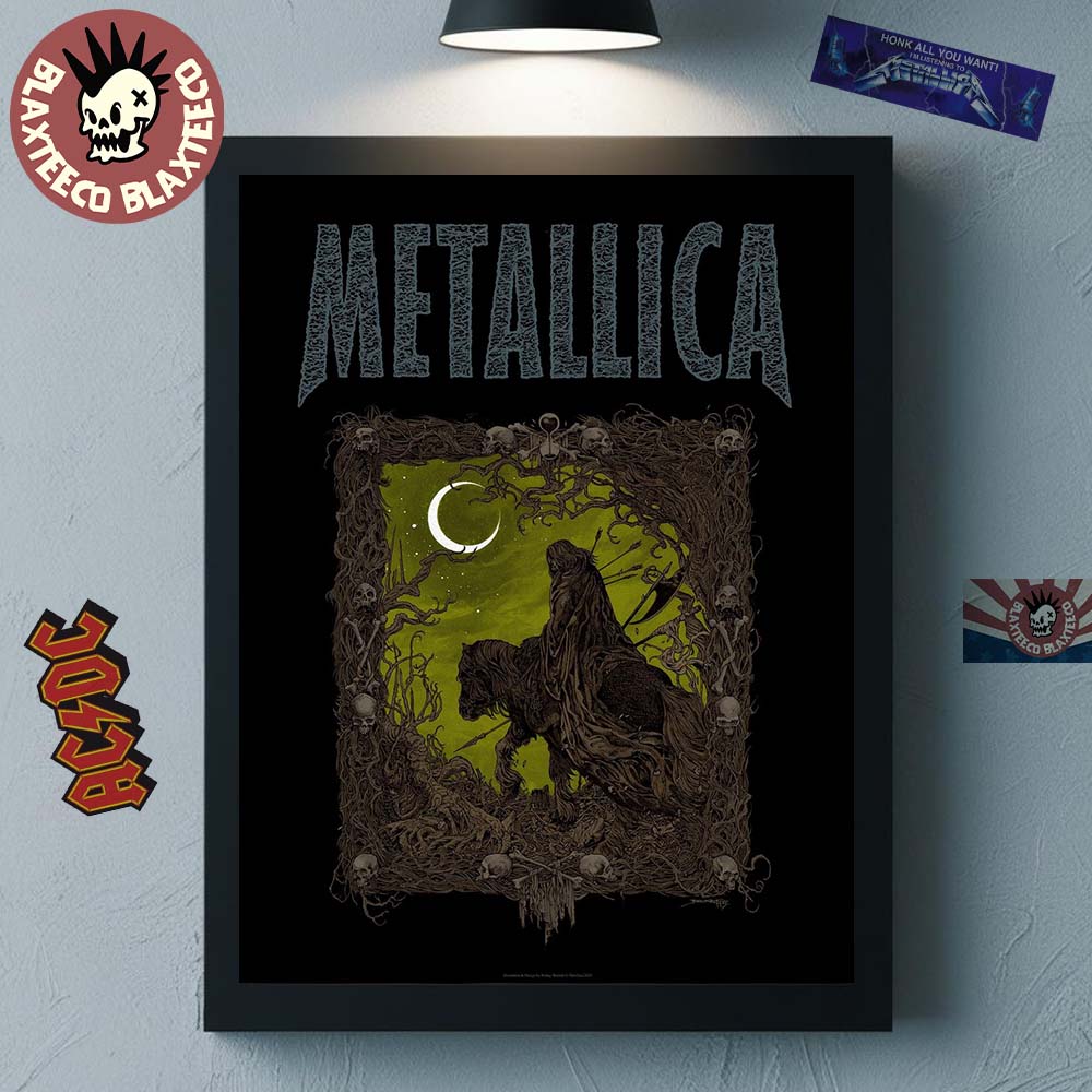 Metallica Load Remastered Collection 2025 The Outlaw Torn Poster Canvas For Home Decor