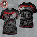 Metallica M72 Nashville 2025 Night 1 And 2 Venue Combined Posters At Nissan Stadium Nashville Tennessee On May 1 And 3 2025 North American Tour Two Sided All Over Print Shirt