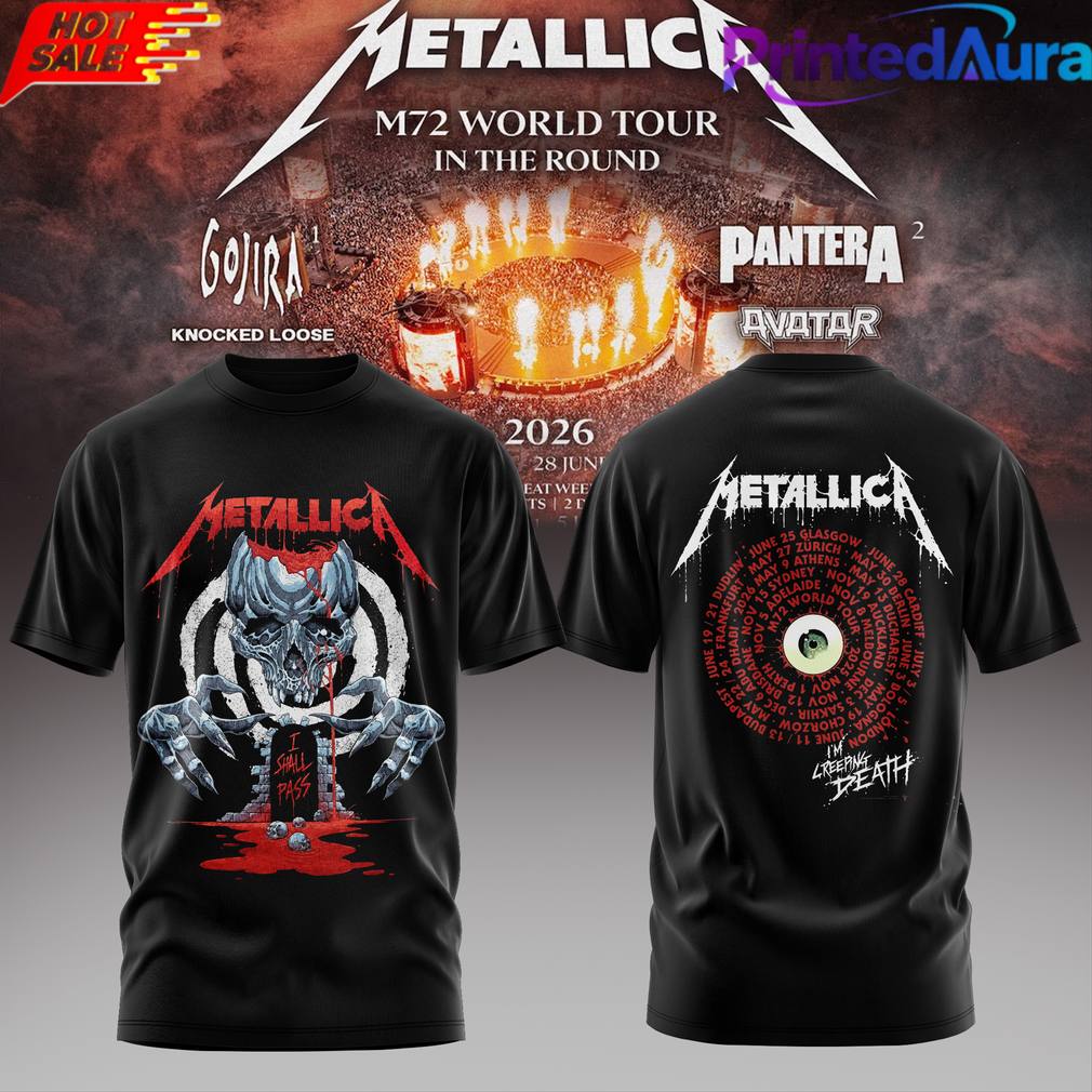 Metallica – M72 World Tour 2026 Shirt