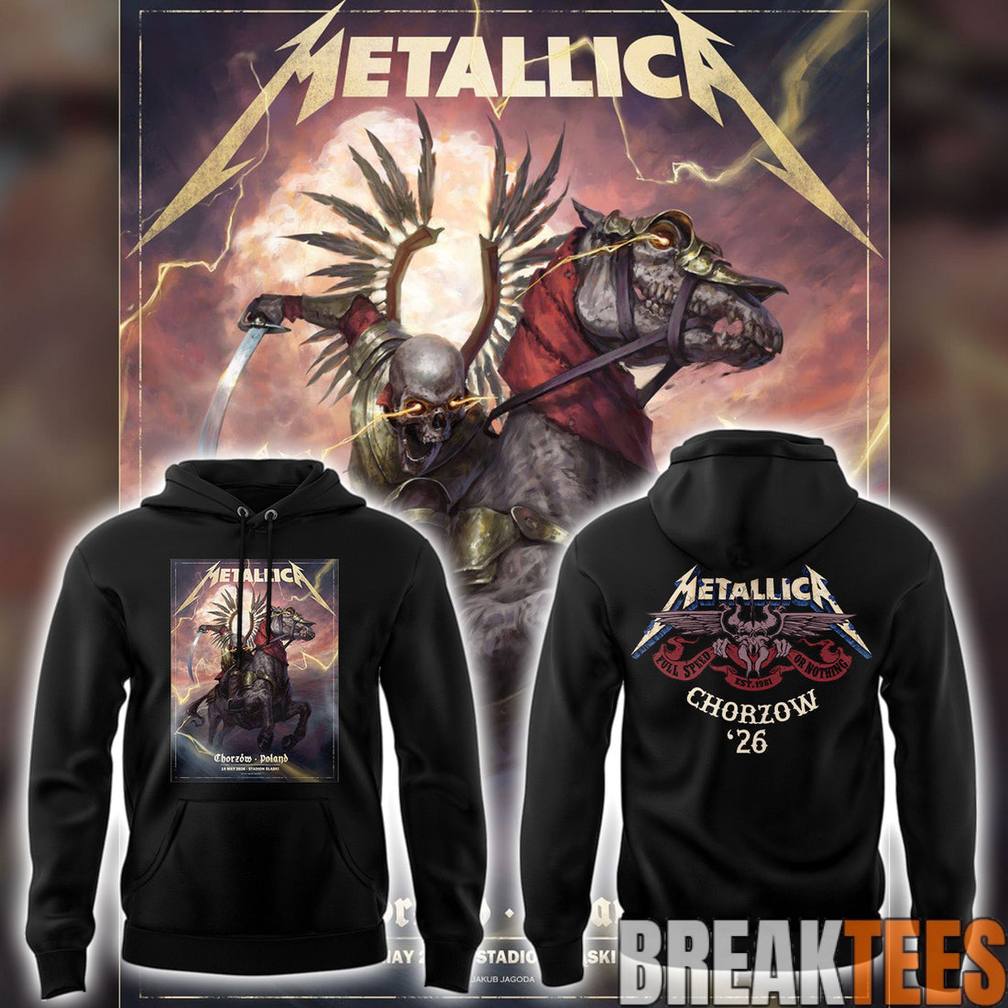 Metallica M72#Chorzow at Chorzów, Poland Hoodie