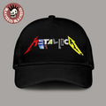 Metallica Mixed Era Logo 2025 Classic Cap Hat Snapback