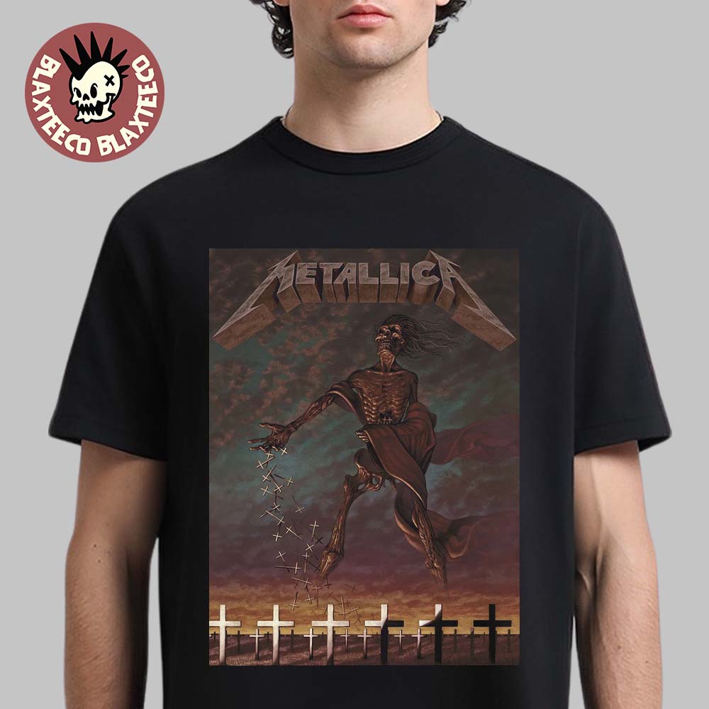 Metallica New Disposable Heroes Giclee Poster T-Shirt