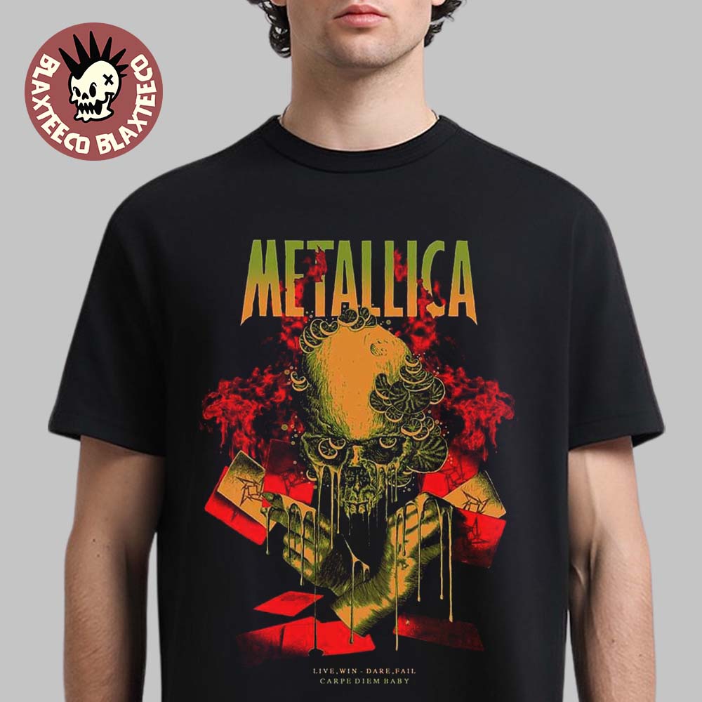 Metallica OverLoad Collection Carpe Diem Baby 2026 Poster T-Shirt