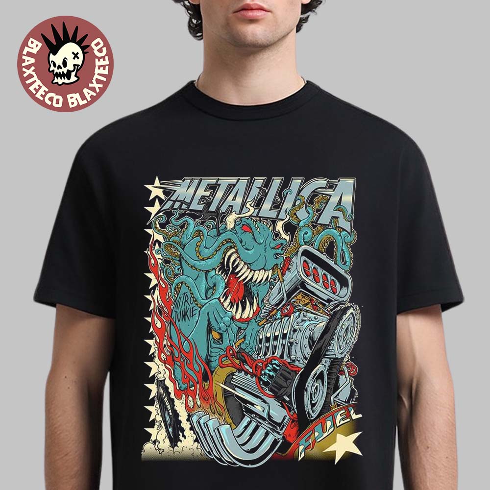 Metallica OverLoad Collection Fuel Ktulu 2026 Poster T-Shirt