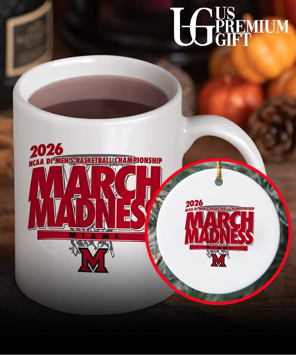 Miami Ohio RedHawks March Madness NCAA D1 Men’s basketball Championship 2026 shirt