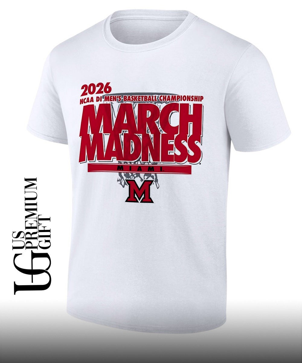 Miami Ohio RedHawks March Madness NCAA D1 Men’s basketball Championship 2026 shirt