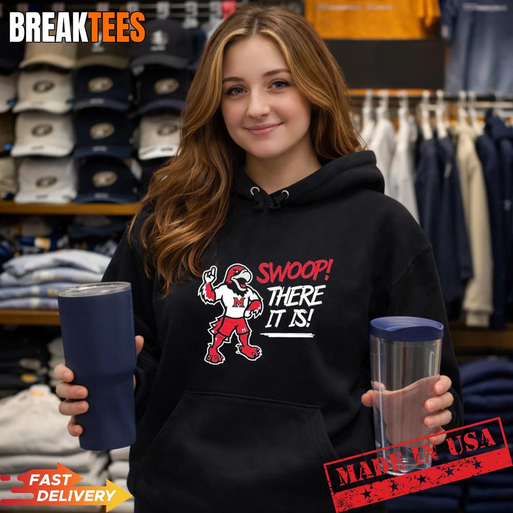 Miami RedHawks Swoop There It Is Mascot Shirt