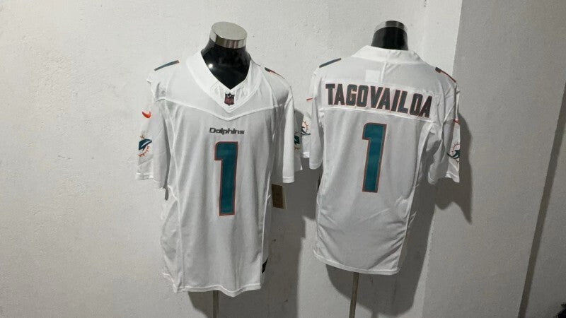 Miami Dolphins #1 Tua Tagovailoa Style 2